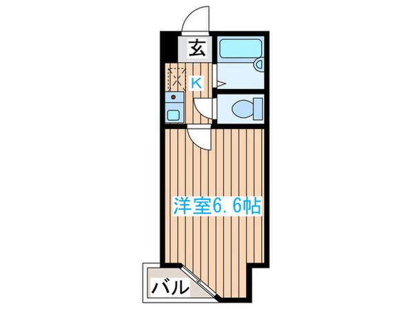 ベルシティ黒松の物件間取画像